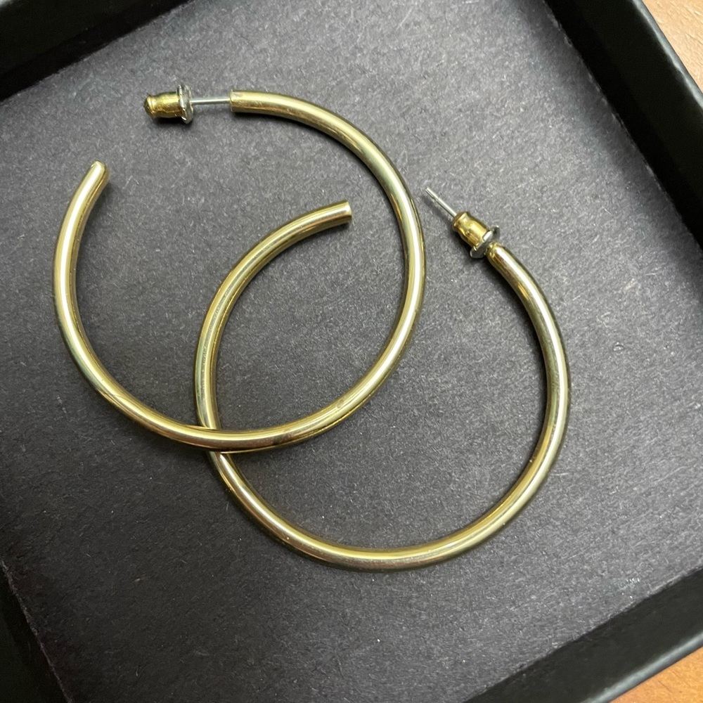 Hoop earrings